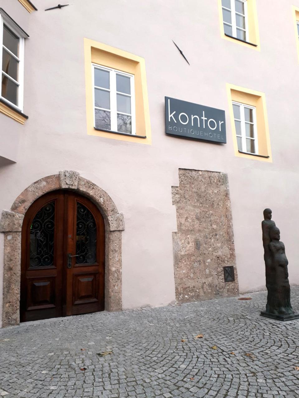 Hotel kontor Hall in Tirol Buitenkant foto